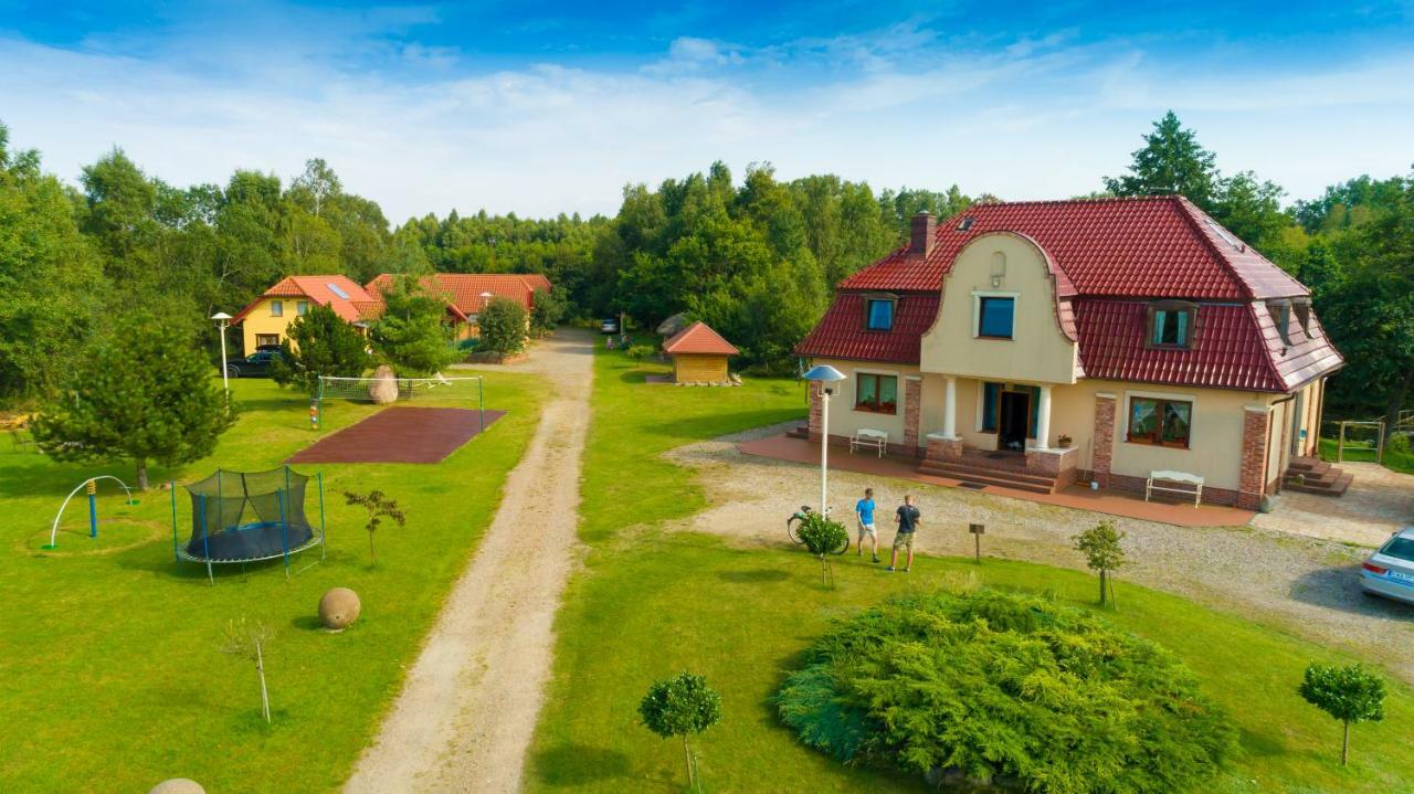 Sielanka - Domki I Pokoje Pod Leba Zarnowska Eksteriør billede